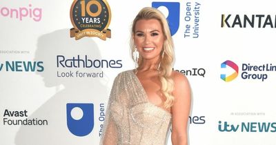 Christine McGuinness praised for being 'amazing' mum as she admits her 'stomach is in knots'