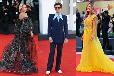 Harry Styles, Florence Pugh and Olivia Wilde shut down the Venice Film Festival red carpet