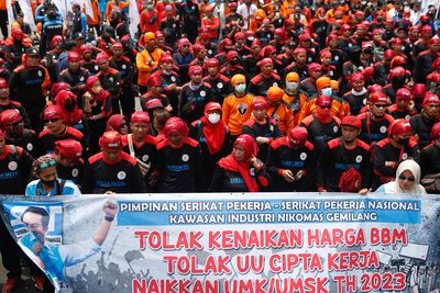 Protests across Indonesia as anger mounts over fuel price increase