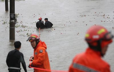 Thousands evacuated as typhoon barrels across South Korea