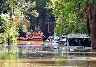 India’s tech hub Bengaluru flooded after days of torrential rains