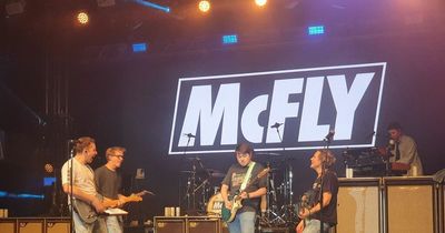 ‘Dreams do come true!’ McFly superfan from Manchester invited on stage to play at gig