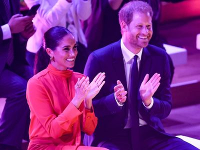 Meghan Markle opts for all red look as she makes first appearance on Europe tour
