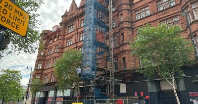 Five boys rescued from 'George Best Hotel site' after scaling scaffolding