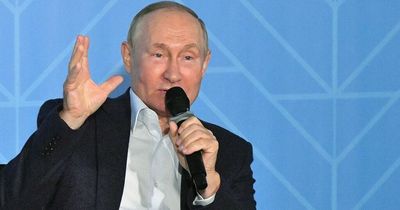 Vladimir Putin's 'restless legs' during bizarre speech causes concern in Russia