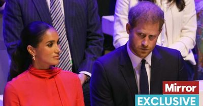 Prince Harry's subtle gestures showed 'high anxiety' during Meghan's speech, says expert