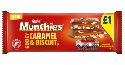 Nestlé launches new Munchies Caramel and Biscuit Sharing Bar