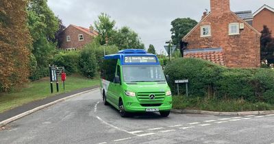 I tried Notts' new on-demand bus service and got a unique greeting