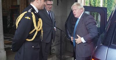 Boris Johnson and Liz Truss fly to Scotland in separate private jets to see the Queen