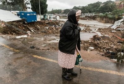 South African GDP shrinks, hit by floods, energy crisis