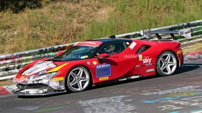 Ferrari SF90 Versione Speciale Spied Testing With Aero Upgrades