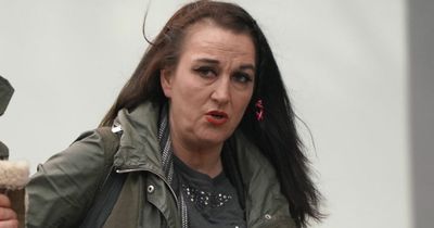 Woman 'did little dance' after child saw her having sex in public