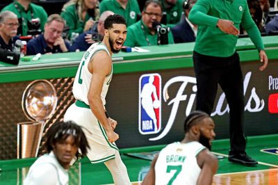 Star Boston Celtics forward Jayson Tatum’s new NBA2K rating leaked
