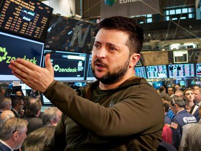 'Share The Victory With Us': President Zelensky Rings NYSE Bell Virtually, Welcomes Investment In Ukraine