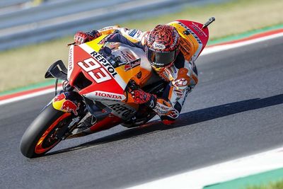 Marc Marquez "suffering more than enjoying" MotoGP test comeback