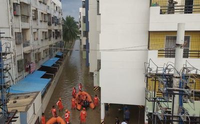 NDRF rescues 200 stranded residents in boats since Monday
