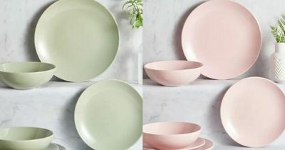 Dunelm slashes half price off 12-piece stoneware dinner set that's now under £10