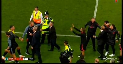 Liverpool coach and Newcastle rival charged by FA after angry touchline altercation