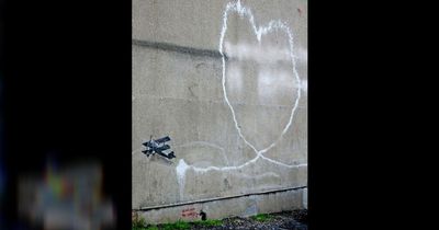 Shock as last piece of Banksy mural 'ripped' from city centre wall