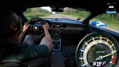 Porsche 911 GT3 Screams At 9,000 RPM During 198-MPH Autobahn Blast