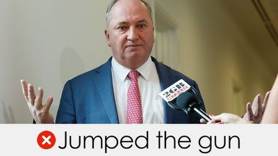Barnaby Joyce says Labor has changed the law on fuel emissions standards. Is that correct?