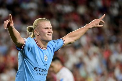 Haaland double fires Man City in Sevilla rout