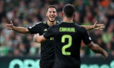 Eden Hazard rounds off Real Madrid’s devastating second-half blitz at Celtic