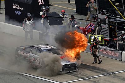 NASCAR says it's "unacceptable" for Next Gen cars to catch fire