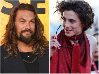 Jason Momoa says Dune costar Timothee Chalamet ‘has balls’ over risqué Venice outfit