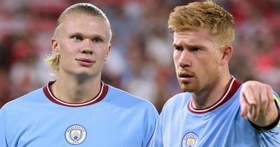 Kevin De Bruyne makes worrying Erling Haaland claim for Man City's Premier League rivals