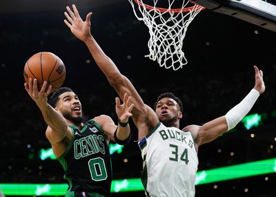 Who will be the better NBA player in 5 years: Celtics star forward Jayson Tatum, Bucks star Giannis Antetokounmpo or Mavericks star Luka Doncic?