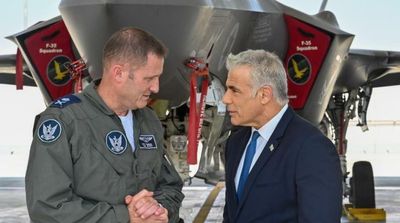 Lapid Inspects F-35 Squadron, Sends Sharp Warning to Iran