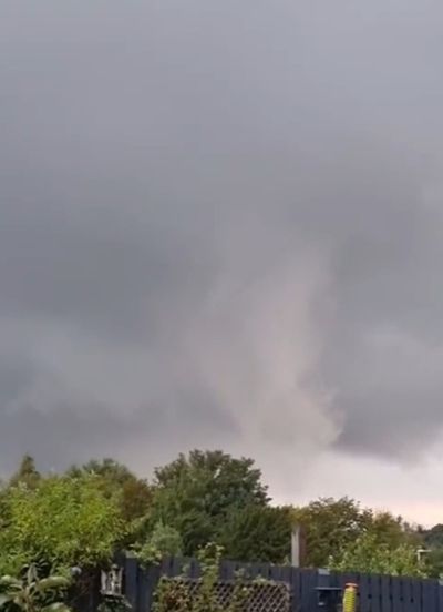 Tornado spotted in Scotland as thunderstorms sweep country