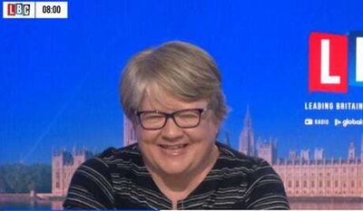 Health Secretary Therese Coffey’s Dr Dre alarm goes off live on air