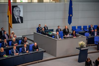 German parliament honors Gorbachev, who enabled unification