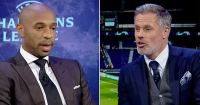 Thierry Henry and Jamie Carragher in agreement on this season's Champions League winner