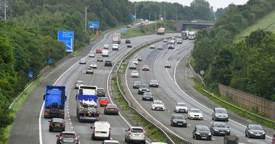 Man dies after fall from bridge onto M56