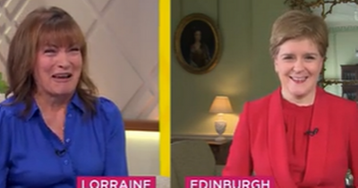 Lorraine Kelly invited to Nicola Sturgeon and Liz Truss' first meeting to 'hold jackets'