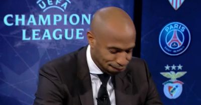 Thierry Henry bursts out laughing as Tottenham named Champions League dark horses