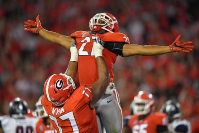 Photos: Georgia football’s last game against Samford in 2017