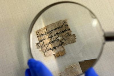 Israel unveils 'extremely rare' Iron Age papyrus note