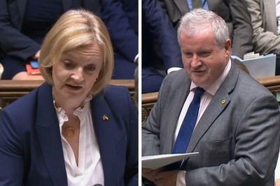 Liz Truss comes under fire for refusing to extend windfall tax at first PMQs