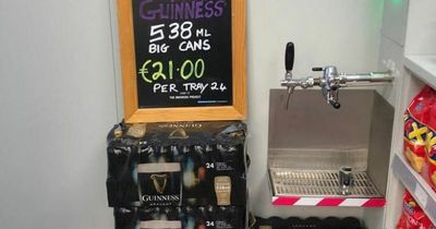 Dublin off-licence offers bargain of a lifetime with incredible Guinness deal