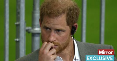 Prince Harry appeared 'subdued' and 'dour' without Meghan at his side, says expert