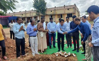 Andhra Pradesh: Kia India lays foundation for library block in Penukonda