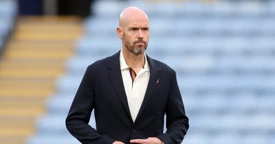 Manchester United boss Erik ten Hag's surprised reaction to Thomas Tuchel's Chelsea sacking