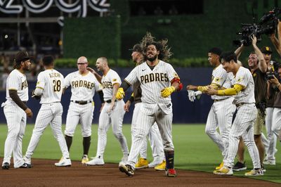 Jorge Alfaro gives Padres fans what they want with ‘Let’s [expletive] go San Diego!’ after another walkoff