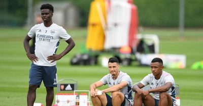 Five things spotted at Arsenal training: Marquinhos paired with Bukayo Saka ahead of Zurich game