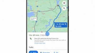 OK Google, can you slash the costs of my commute with eco-friendly routing?