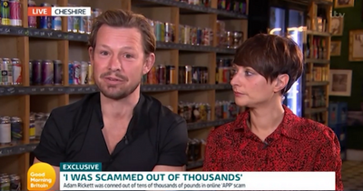 Hollyoaks star Adam Rickitt opens up after £50k is scammed from his bank account